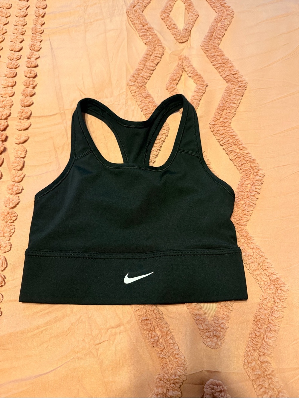Nike Black Racerback Sports Bra dri fit
